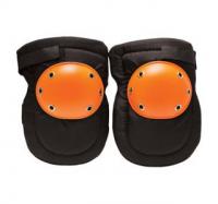 Наколенники строительные с оранжевой накладкой
